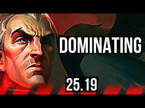 SWAIN vs JAX (TOP) | Dominating | KR Master | 25.19