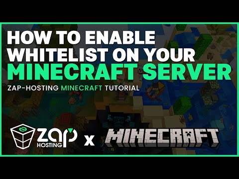 ZAP-Hosting - How to enable WHITELIST on your Minecraft Server | 2023