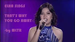 ELHA NYMPHA SINGS THAT&#39;S WHY YOU GO by MLTR