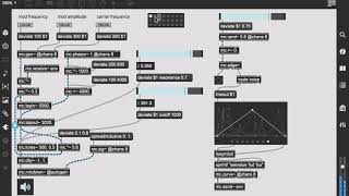 Experimenting with Complex FM and Chaotic Behavior in Max8's MC