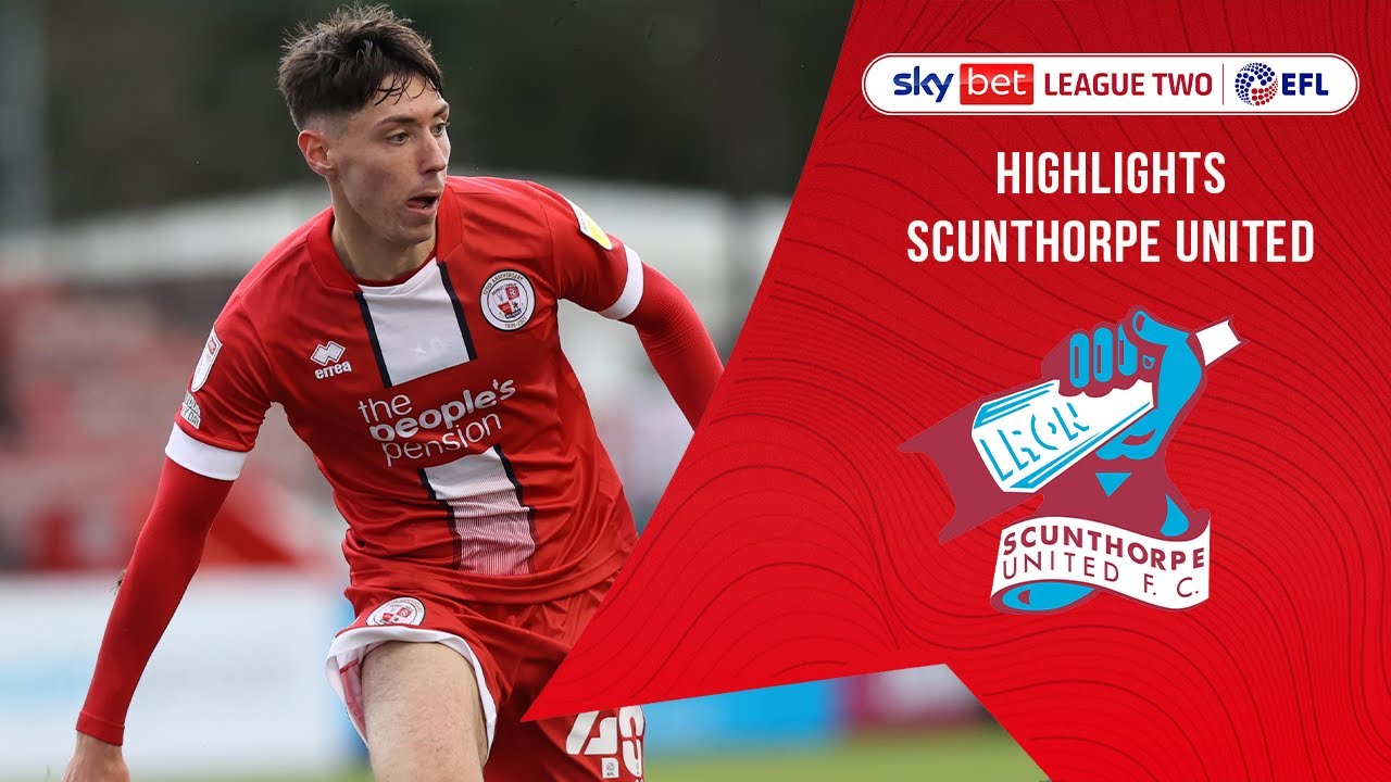 Crawley Town vs Scunthorpe United highlights