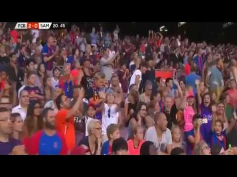 11 08 2016   all Goals the cup gambur Barcelona vs Sampdoria