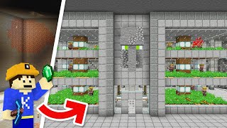 【マイクラ】超効率タワー型！地下に村人無限増殖施設を作ってみた！！⚡️ Part21【洞窟開拓クラフト】