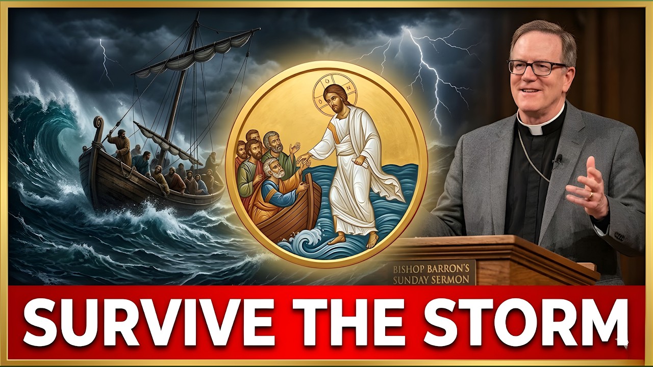 Finding Courage in the Midst of the Storm 🔥✝️🙏 | Bishop Barron’s Sunday Sermon
