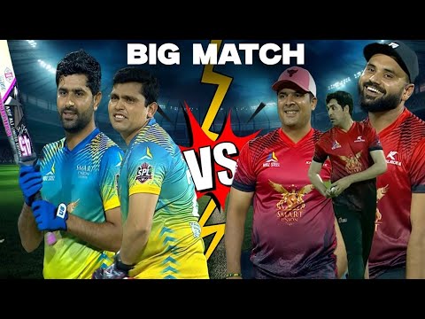 Kamran Akmal vs Umar Gull Taimoor Mirza | Tape-Ball Cricket | SPL