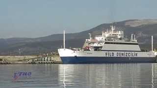 preview picture of video 'The Ferry from Turkey to Cyprus / Türkiye Kıbrıs arası feribot - gemi'