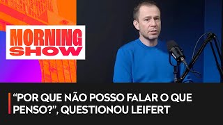 ‘Polícia virtual dos costumes’: Tiago Leifert detona críticos