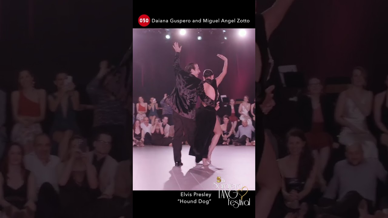 Video thumbnail for Daiana Guspero and Miguel Angel Zotto – Hound Dog #zottotangoacademy #sarajevotangofestival