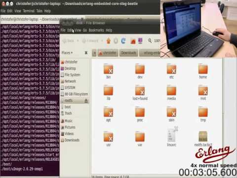 Installing Erlang-Embedded on a Gumstix in less than five minutes