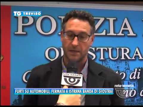 TREVISO TG - 22/03/2016 - FURTI SU AUTOMOBILI, FERMATA A ISTRANA BANDA DI GIOSTRAI