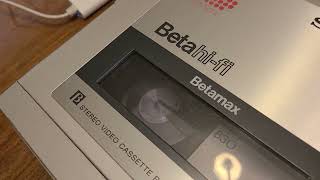 Betamax Tape Conversion Setup