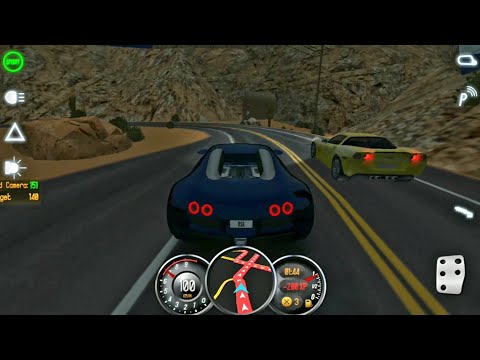 Bugatti Veyron Top Speed Camera Challenge-Driving School 2017