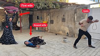 Download lagu Family tension: Husband kicks first wife out of house for brutal treatment of second wife mp3