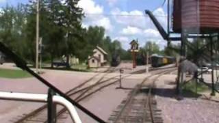 preview picture of video 'Cab Ride at Mid-Continent Railroad Museum (1/2) - Quartzite Lake to North Freedom'
