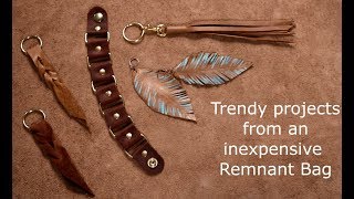 4 Easy Leather Remnant Projects