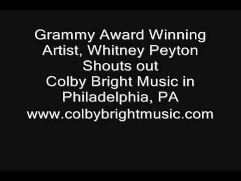 WHITNEY PEYTON SHOUTS OUT COLBY BRIGHT MUSIC
