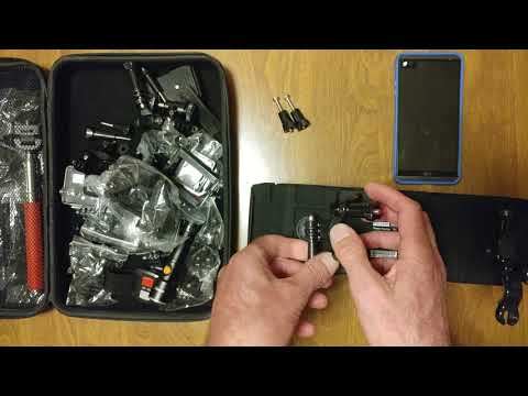 ATTACHING GoPro HANDLEBAR MOUNT BRACKETS TO ALTEC LANSING SUPER LIFE JACKET JOLT