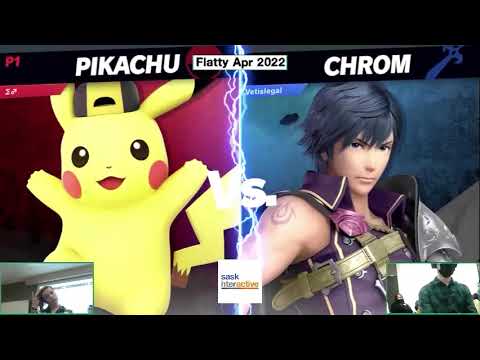 NadiA (Pikachu) vs. Choppitz (Chrom) - Winners Rd 3 - Flatty Apr 2022