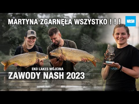 Zwiastun - MARTYNA ZGARNĘŁA WSZYSTKO! - EKO LAKES WÓJCINA - ZAWODY NASH TEAM POLSKA 2023