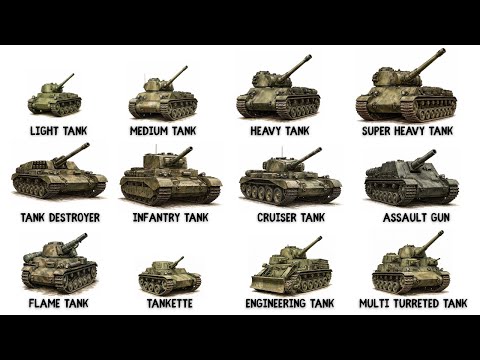 Every Type of Battle Tank In World War 2 Explained