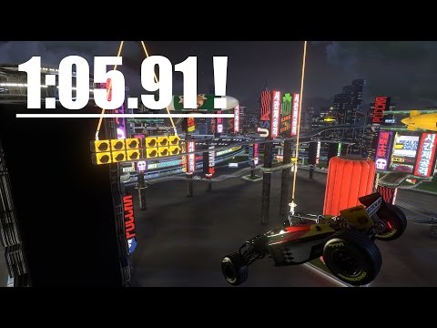 Trackmania Turbo: World Record Run Run On #191: 1:05.91 (KB)