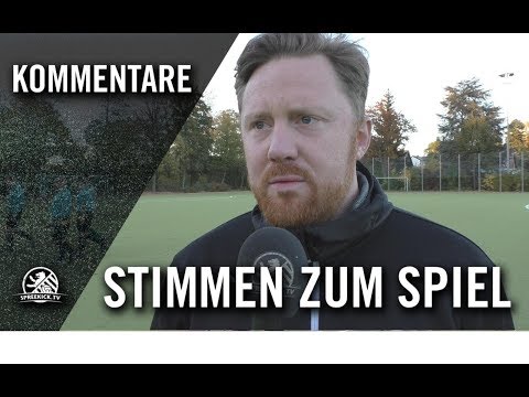 Die Stimmen zum Spiel | BSV Grün-Weiss Neukölln - TSV Mariendorf 1897 (9. Sp., LL, St. 1)