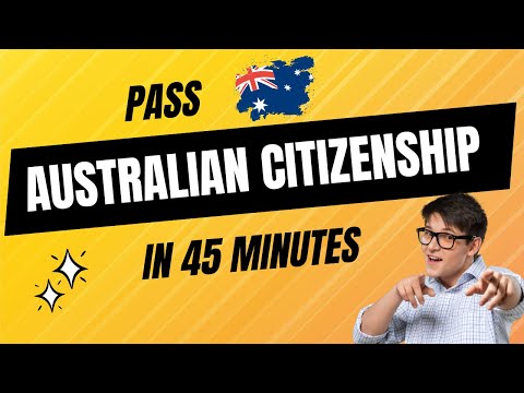 Australian citizenship Test / Australia and its people / Australia Quiz / Questions Explanation