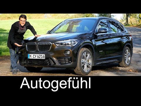 BMW X1 FULL REVIEW test driven all-new neu 2nd gen Sport Line 2017/2016 F48