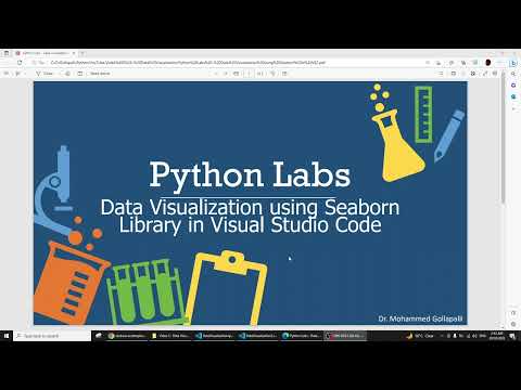 Data Visualization Using Seaborn Library In Python Using Visual Studio Code