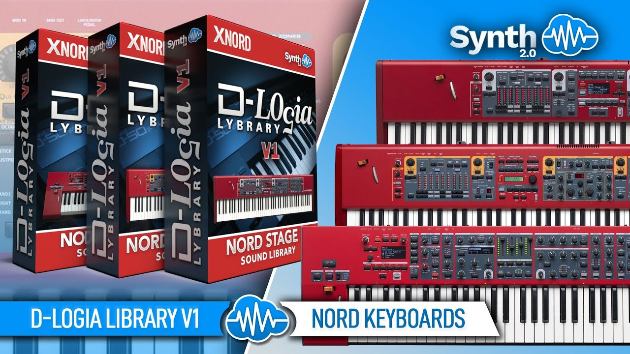 SLL011 - PREORDER - ( Bundle ) - D-Logia Library V1 + The Future Library - Nord Stage 4 Video Preview