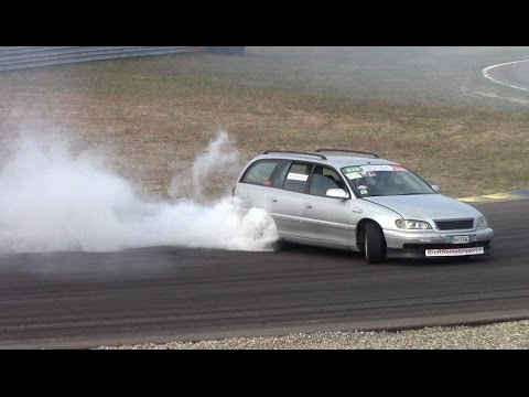 The Ultimate Drift Missile Car: Opel Omega 3.0 V6 Station Wagon!