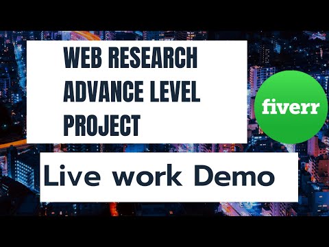 Virtual Assistant Data Entry work demo for beginners on Fiverr | Upwork with practice file