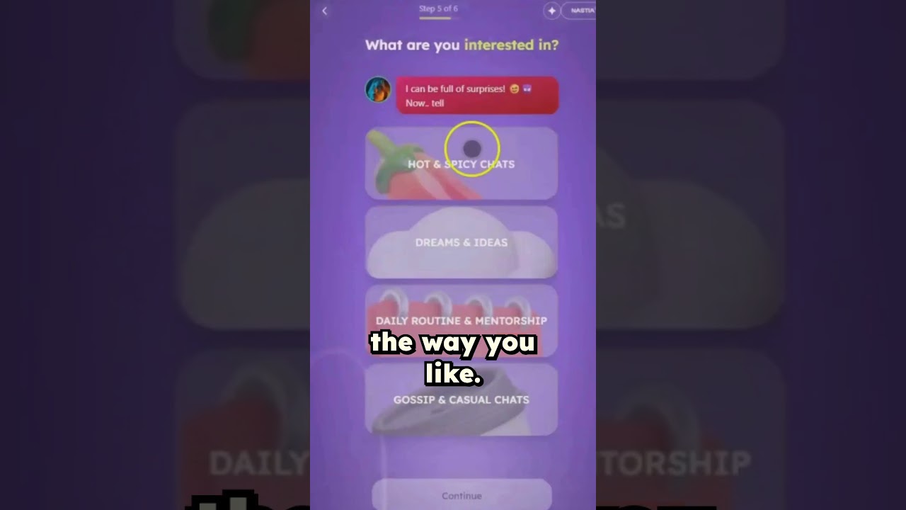 Personalization tips