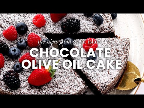 CHOCOLATE OLIVE OIL CAKE