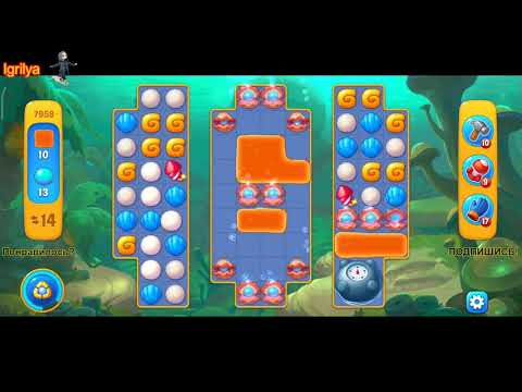 Fishdom level 7958 / Фишдом уровень 7958