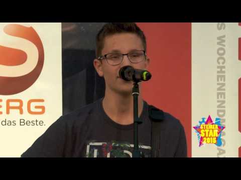 Finale Steirer Star 2015 Lukas Rumpold - Gesang & Gitarre