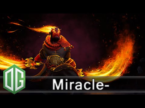 OG.Miracle- Ember Spirit Gameplay Rampage ! 4 Rapiers - Ranked Match - OG Dota 2