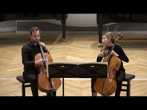 Roland Moser ("1943): "Wendungen"  für zwei Violoncelli (1994)