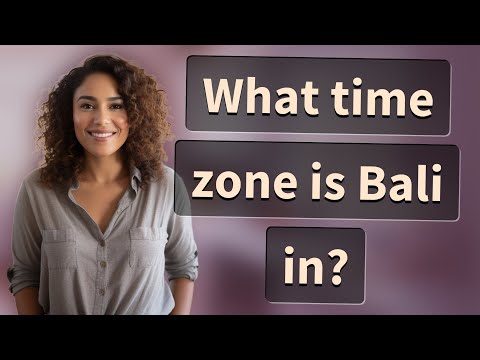 What Is The Time On Bali