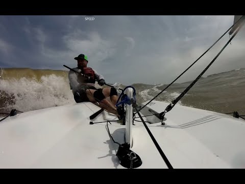 RS Aero - Racing Ahead of Crashing Waves