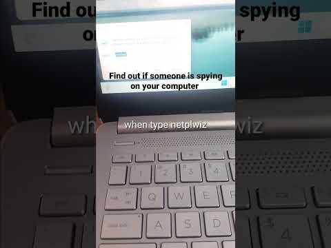 Find out if someone is spying on your computer  #laptop #shorts #youtubeshorts #kvcomputertech