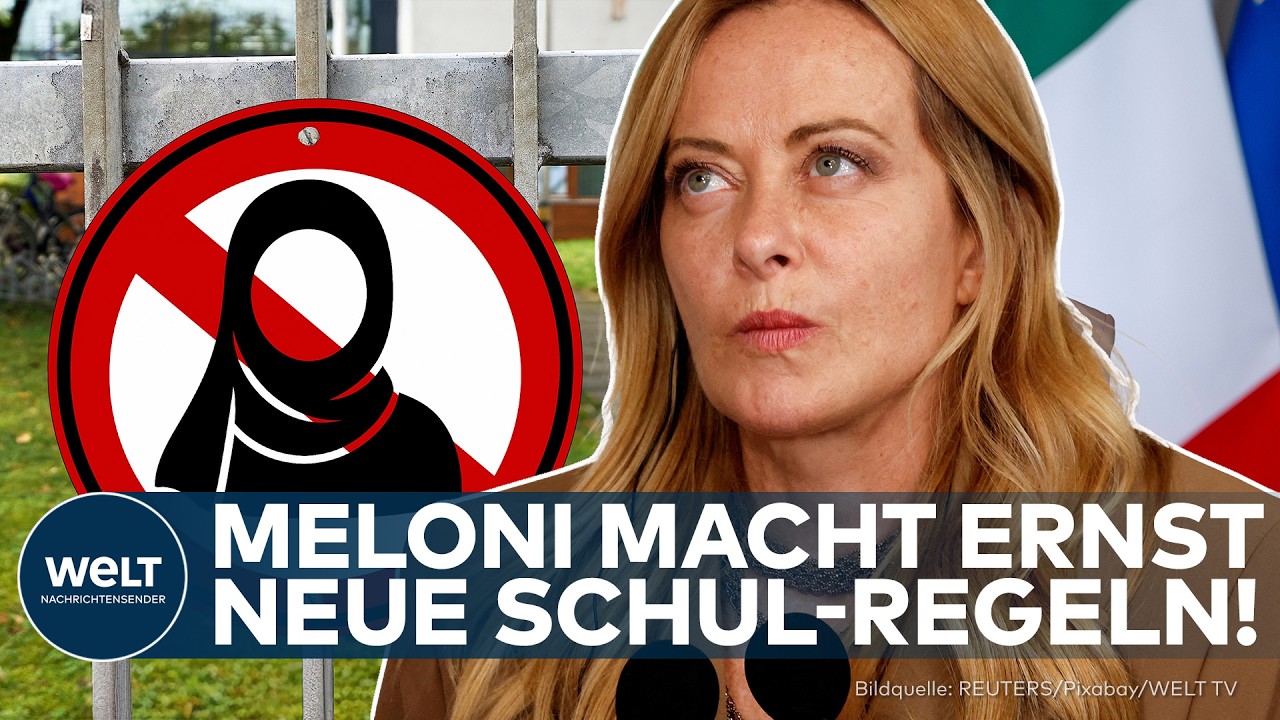 ITALIEN: Regierung Meloni beschließt Burka- und Niqab-Verbot an Schulen
