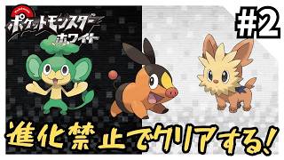 【縛りプレイ】ホワイトを進化禁止でクリアする2【ポケモンBW】