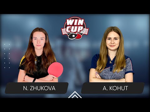 15:00 Nadiia Zhukova - Alina Kohut West 3 WIN CUP 08.12.2023 | TABLE TENNIS WINCUP