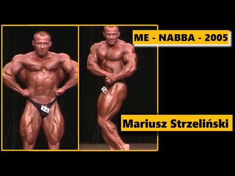 Mariusz Strzeliński - ME w Kulturystyce  2005 - Niemcy