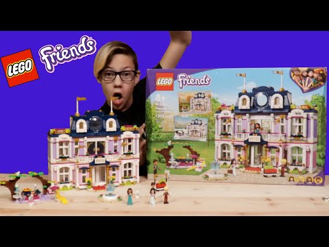 LEGO GAVE ME THE WRONG PIECE! Lego friends Grand Hotel Lego unboxing!