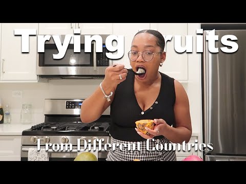 Trying Exotic Fruits From Japan, Dominican Republic, Peru, Colombia, and Ecuador!