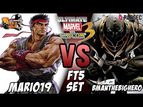 UMVC3 Parsec FT5 Set - Mario19 VS BManTheBigHero