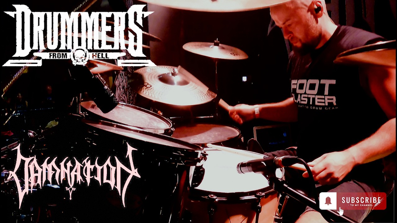 DAMNATION-Pagan Prayer. Michał Łysejko. @CzarneRewiry Fest 2026 (Drum Cam)