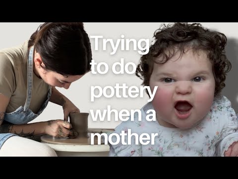 POTTERY DAY / Winnie is a noisy little lady / VLOG